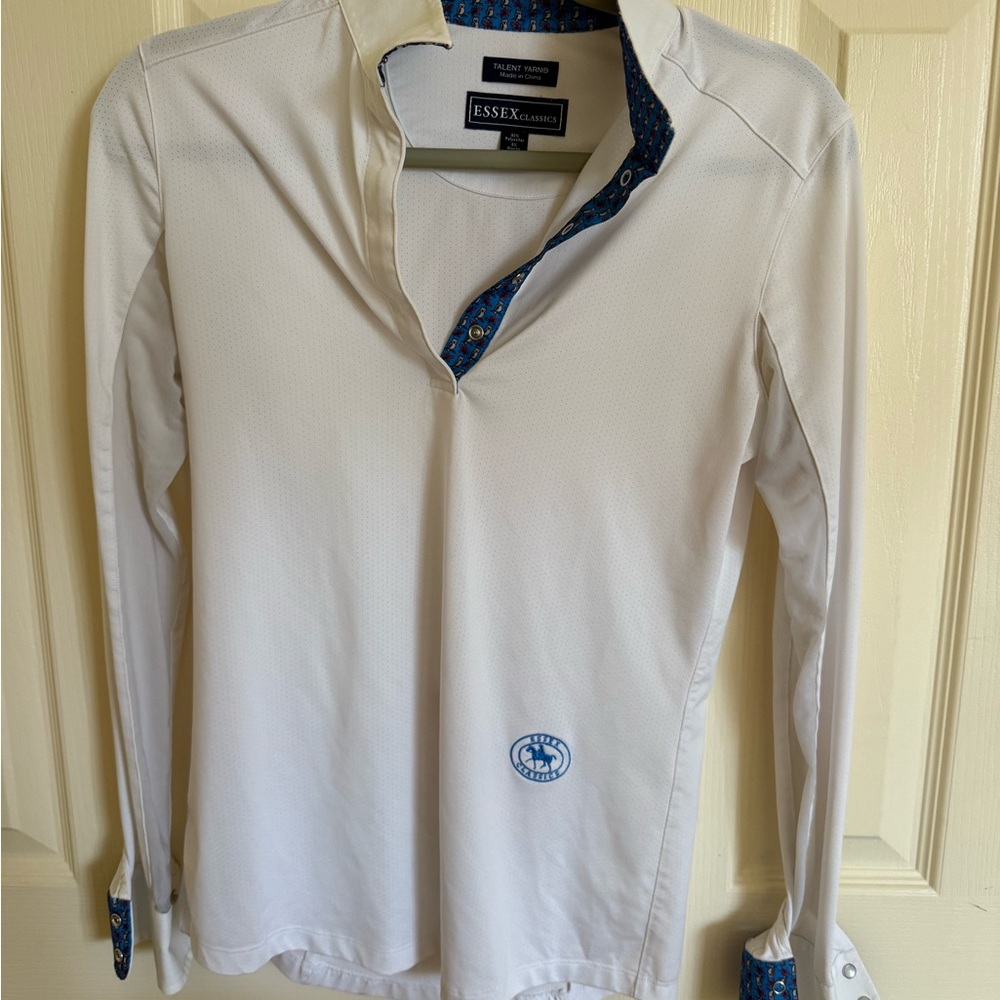 Essex Classics White Long Sleeve Shirt